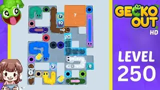 Gecko Out Level 250 Solution Walkthrough