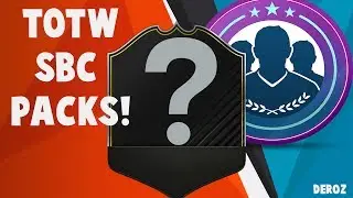 FIFA 17 TOTW SBC PACK! 84+ RATED INFORM?!?!