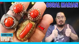 GEMSTONES UPDATE 14062023 - RED CORAL MARJAN JADEITE JADE BURMA BLUE TOPAZ BLUE KYANITE SAPPHIRE