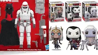 Новые фигурки GiJoe Classified и Dungeons and Dragons анонсированы Hasbro Pulse и Funko.