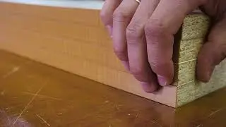 FC Dadson - Applying custom finishing to laminate board with our edgebander