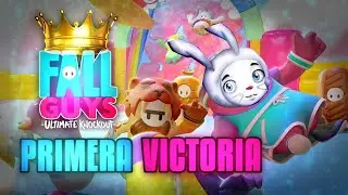 Mi primera victoria en FALL GUYS con los wachos