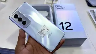 Oppo Reno 12 5G Silver Colour Unboxing| Quad Core 3D Display|Oppo Reno 12 8/256GB| Guru Mobile World