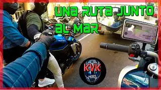 Una ruta junto al mar hacia Sitges - En moto por el mundo