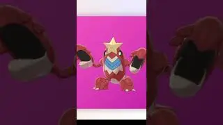Shiny Swampert in Pok&eacute;mon Sword