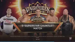 WWE 2K25 Gunther VS Knight, Punk, Ethan, Gallows Req. 5-Man Gauntlet Match