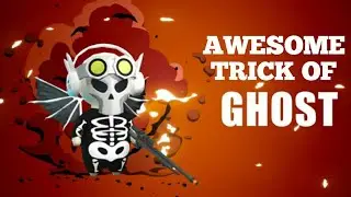 [milk choco] 1 AWESOME TRICK OF MILK CHOCO BY USING GHOST