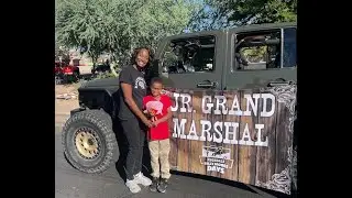 Shawn Letford, Brain Capital Actionist for Brainolicious Adventures is the Jr. Grand Marshal