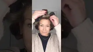 Новое видео: Как закрепить бигуди на липучках на зрелых волосах