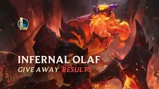 Give Away RESULT!  Infernal Olaf  Skins + Emerald Chromas