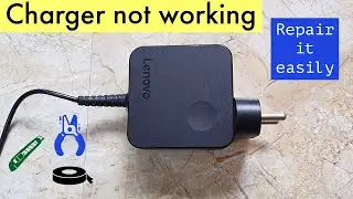 Lenovo Laptop Charger Repair | Lenovo charger wire repair | Lenovo charger repair.