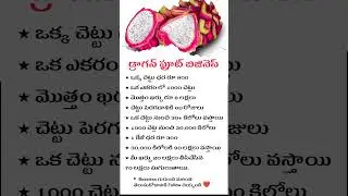 Is Dragon Fruit Farming Profitable? | Telugu Business Ideas | #business