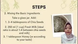 How to make Chia Seed Puding ✨. by group 1 english project SMAN 110 JAKARTA 
