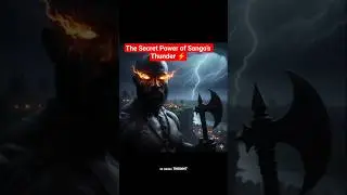 The Secret Power of Sango&rsquo;s Thunder ⚡#history #africanfolklore #marvel #shorts