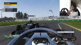 Stoffel Vandoorne playing F1 2019 first time (mistakes & overtakes compilation) 2020 Not The AUS GP