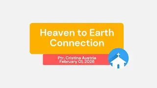 Heaven to Earth Connection (Jeremiah 1:12)