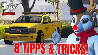 😱 Diese 8 TIPPS & TRICKS müssen alle SPIELER kennen in GTA 5 ONLINE !! 😱
