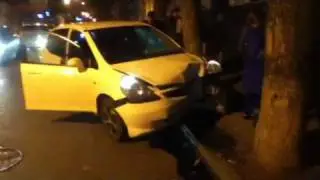 Авария в Краснодаре. Пьяный водитель