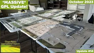 *MASSIVE* GeminiJets Great Plains International Airport update - October 2023
