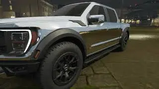 3M Vinyl Wrap: Ford F150 Raptor in Chrome Gloss Silver