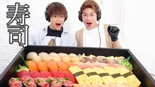 【モッパン風ASMR】寿司