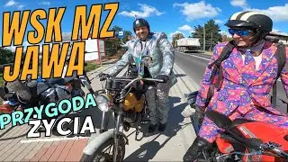 MZ, Jawa i dwie WSK-i w trasie