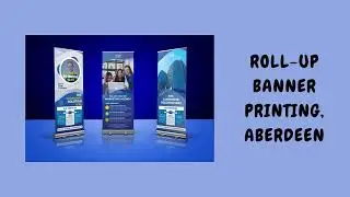 Roll-up Banner Printing, Aberdeen 20% off all roll-up banner orders today!