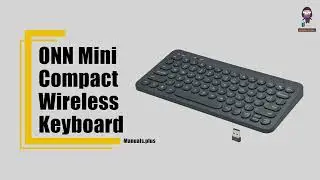 Onn Mini Compact Wireless Keyboard | Setup, Connecting/Pairing