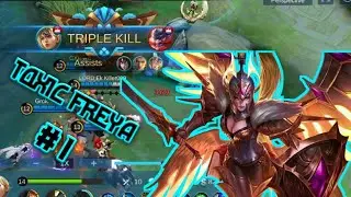 Freya The Toxic Fighter 🤩🔥🔥 Mobile Legend Cambodia🇰🇭