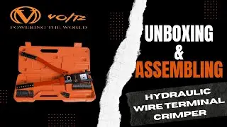 VOLTZ VZ-HC 400 &ndash; 20 Ton Hydraulic Wire Terminal Crimper (16&ndash;400mm&sup2;)
