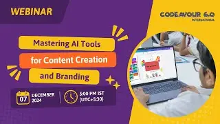 Webinar on Mastering AI Tools for Content Creation & Branding