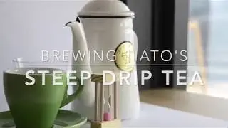 Brewing Tiato's Steep Drip Tea