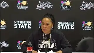 WBB Postgame: (Mississippi State) Dawn Staley News Conference 01/05/25