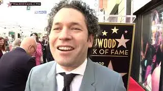 LOS ANGELES PHILHARMONIC CONDUCTOR GUSTAVO DUDAMEL HONORED WITH HOLLYWOOD WALK OF FAME STAR