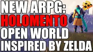 New Open World Permadeath Action RPG inspired by Zelda!! Title: HOLOMENTO!! Trailer & Gameplay!!