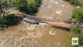 #OR Effondrement du pont Lubi, l'Office des Routes déjà à pied d'œuvre pour une solution urgente
