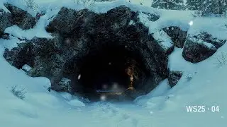 1H Deep Bass Drone | Winter Sanctuary Meditation Soundscape | WS25.04