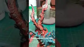 WIP Tyranid 3D-printed terrain pt6