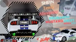 Probando Un Ford Mustang R/c Drift 1:24 De Aliexpress,SHEIN & Temu. Dime Tu Que Opinas?