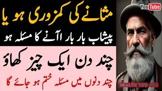 If You Have Weak Urine Flow or Frequent Urination &ndash; Eat This for a Few Days | Health Tips 1982