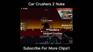 Car Crushers 2 Nuke Take Off