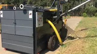 Station de dessablage con&ccedil;ue et fabriqu&eacute;e par Amar KADJI de la sarl HYDROKJ.