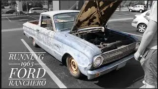 GETTING A 1963 FORD FALCON RANCHERO RUNNG & DRIVING AFTER YEARS!!!