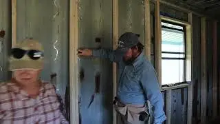 Framing Shipping Container Walls