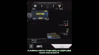 KARMA WITH THE NINJA DEFUSE (Black Ops 2!) #Shorts #CDL
