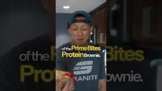 Alpha Prime Bites Brownie Review #fyp #protein #highprotein #dieting
