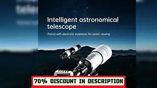 A must-have product!&nbsp;30070 Professional Astronomical Telescope  Monocular Electronic Eyepiece 70MM