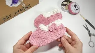 ÇOK ŞAŞIRACAĞINIZ BEBEK PATİK YAPIMI - Easy Tutorial For Crochet Baby Slippers