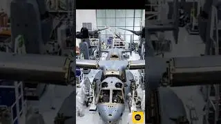 12,300 Horsepower, 38-Foot Rotors:: Building the $71M Bell Boeing V-22 Osprey! #shorts #shortsfeed