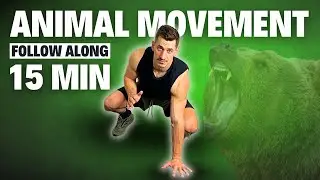 15 Minute Animal Movement Workout | Strength & Mobility Flow